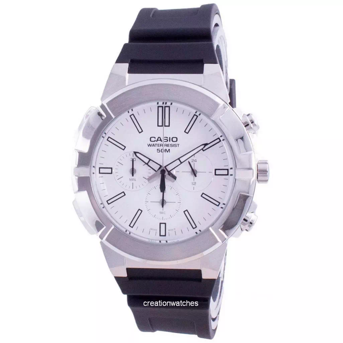 RELOJ CASIO HOMBRE MTP-E500-7AV  44MM OP