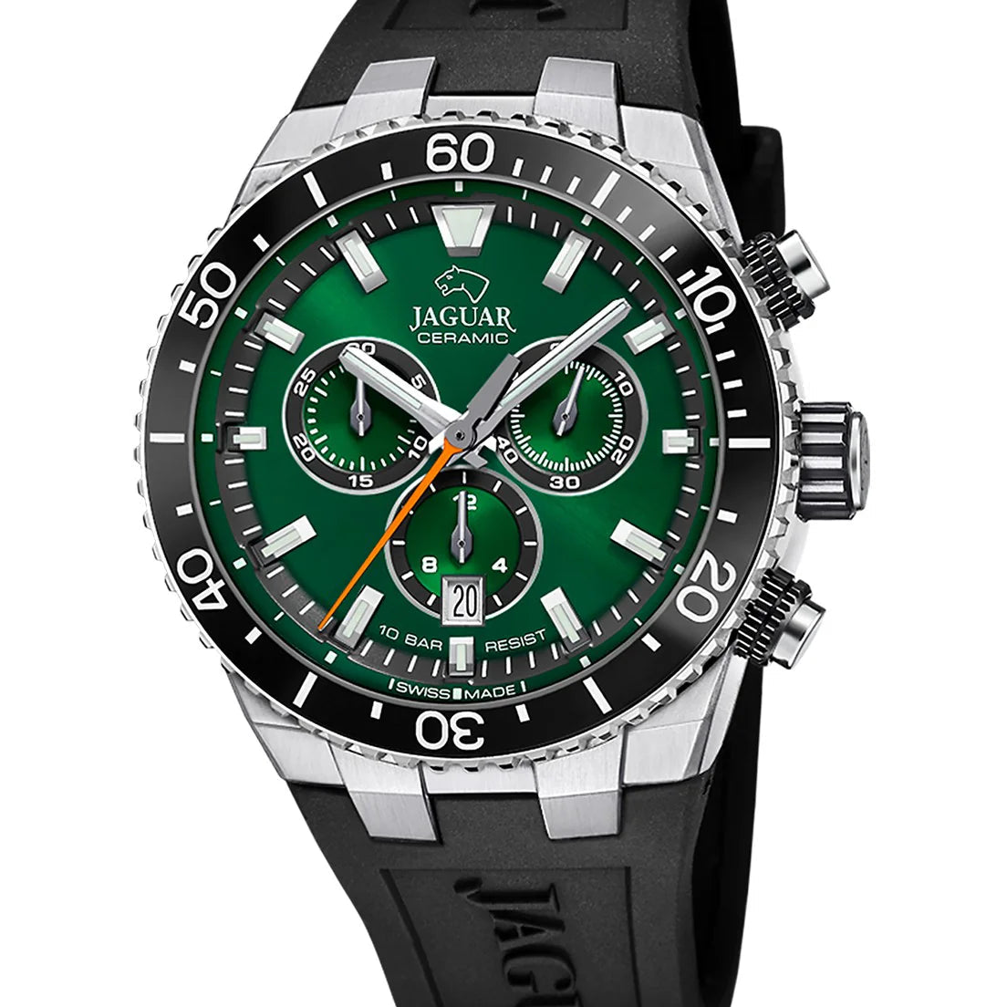 Reloj J1021/2 Jaguar Swiss Verde Hombre Ceramic