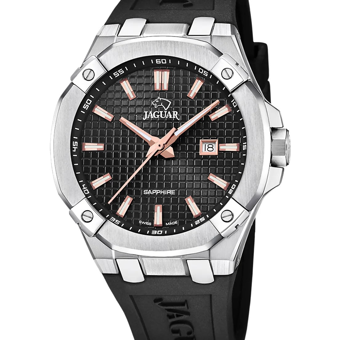 Reloj J1010/4 Jaguar Swiss Negro Hombre Diplomatic