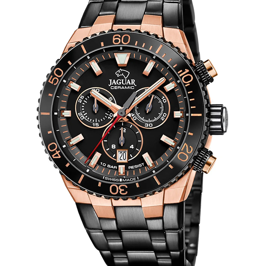 Reloj J1023/1 Jaguar Swiss Hombre Negro Ceramic