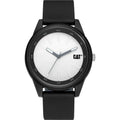 Reloj Cat Insignia LJ.160.21.221 Análogo Negro/Blanco Silicona Hombre OP