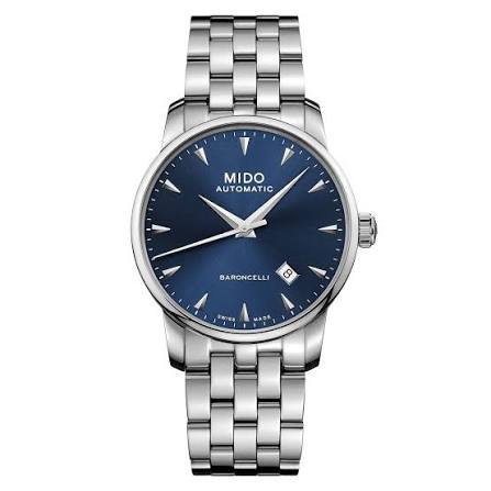Reloj Mido Baroncelli Midnight Blue Gent M86.0.041.51 - ∅ 38mm
