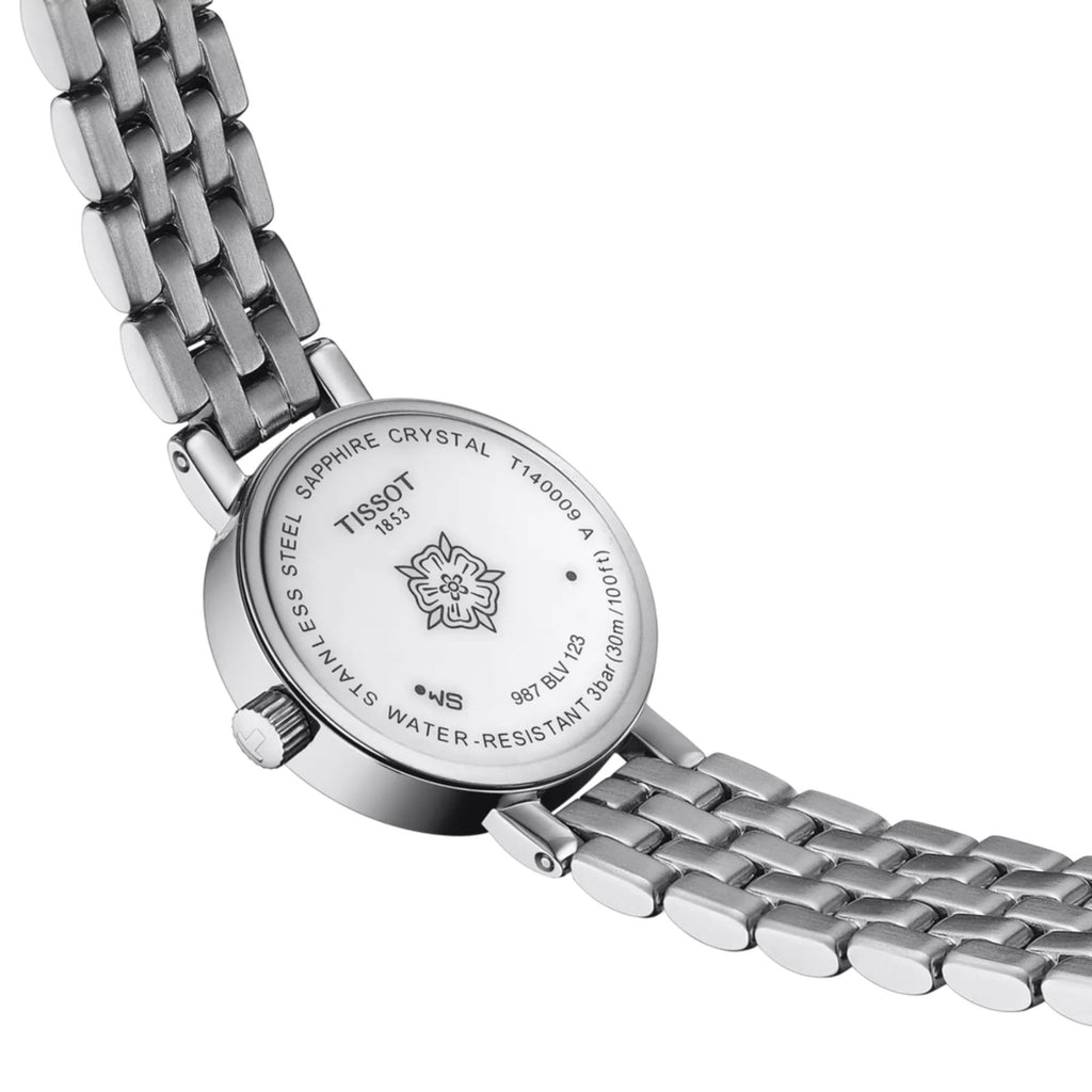 Reloj Tissot Lovely Round T140.009.61.116.00 19.5 mm • Cuarzo • Diamantes