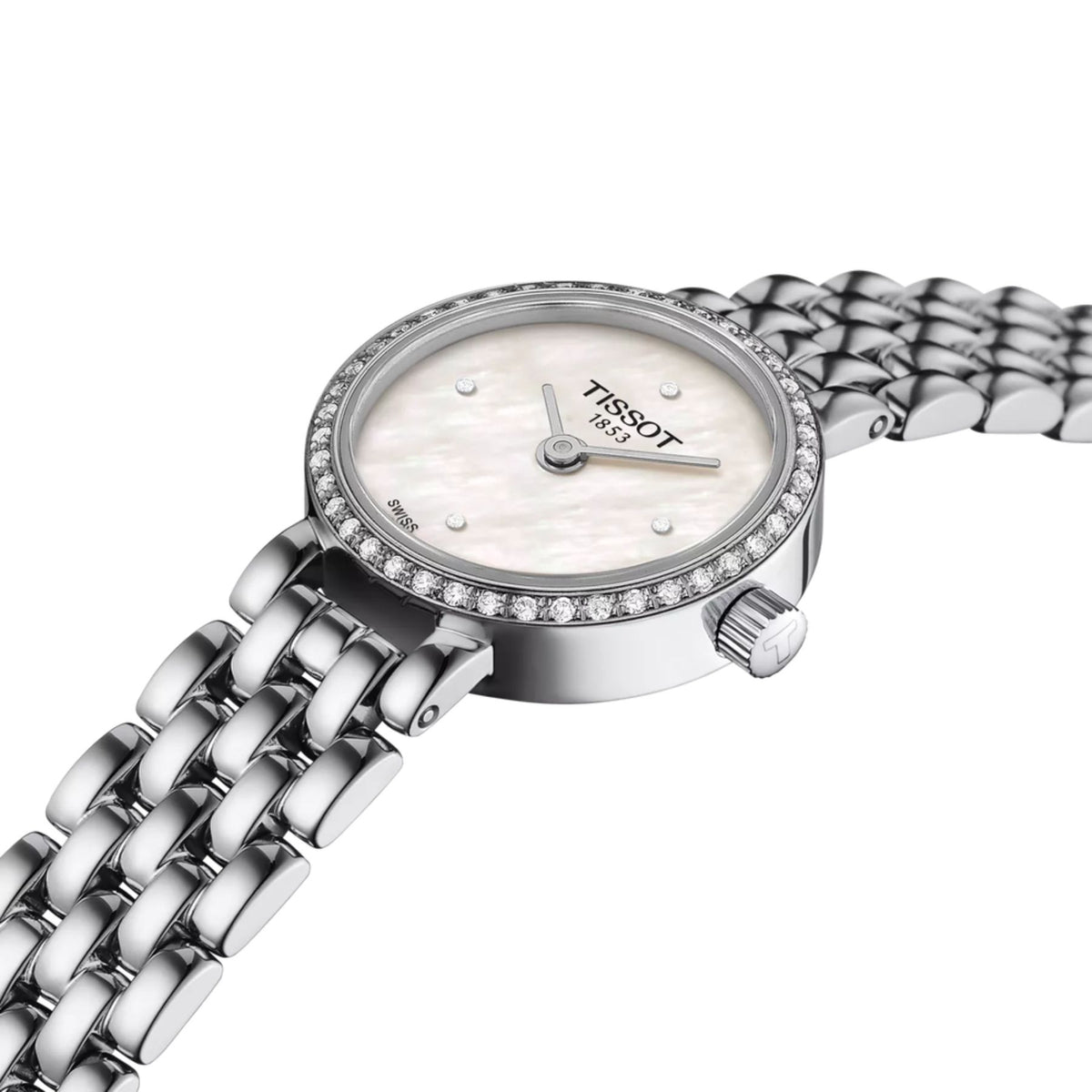 Reloj Tissot Lovely Round T140.009.61.116.00 19.5 mm • Cuarzo • Diamantes