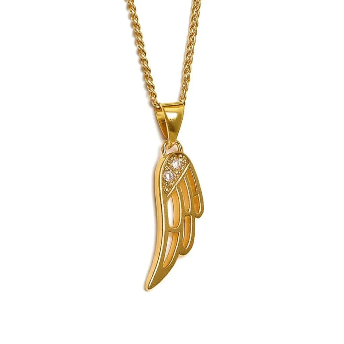 Collar Ala Calada enchapado en oro de 18k