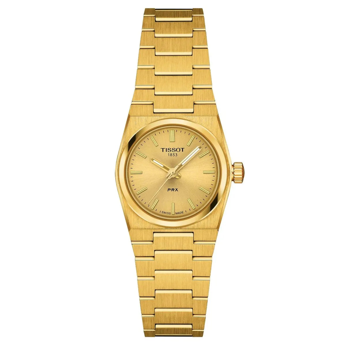 Reloj Tissot PRX Dorado 25MM T1370103302100