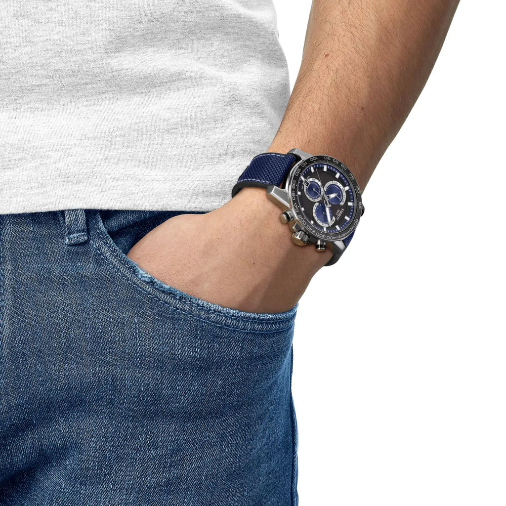 Reloj Tissot Supersport AzulT1256171705103