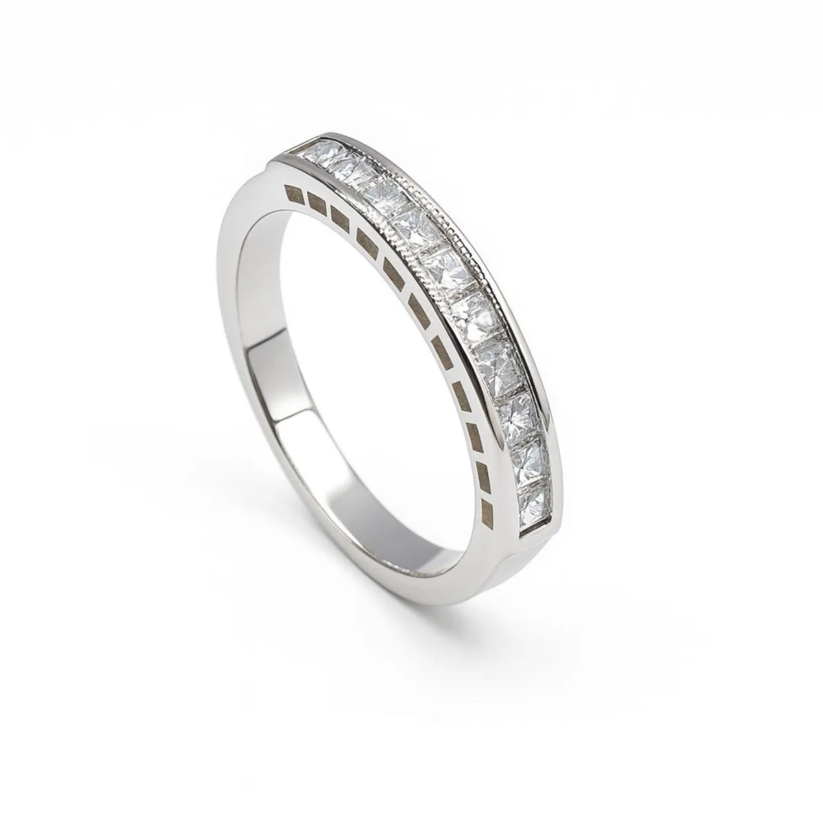Anillo Riel 11 Circones Plata 925
