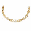 Pulsera Eslabones Tipo Enchapada en oro de 18k