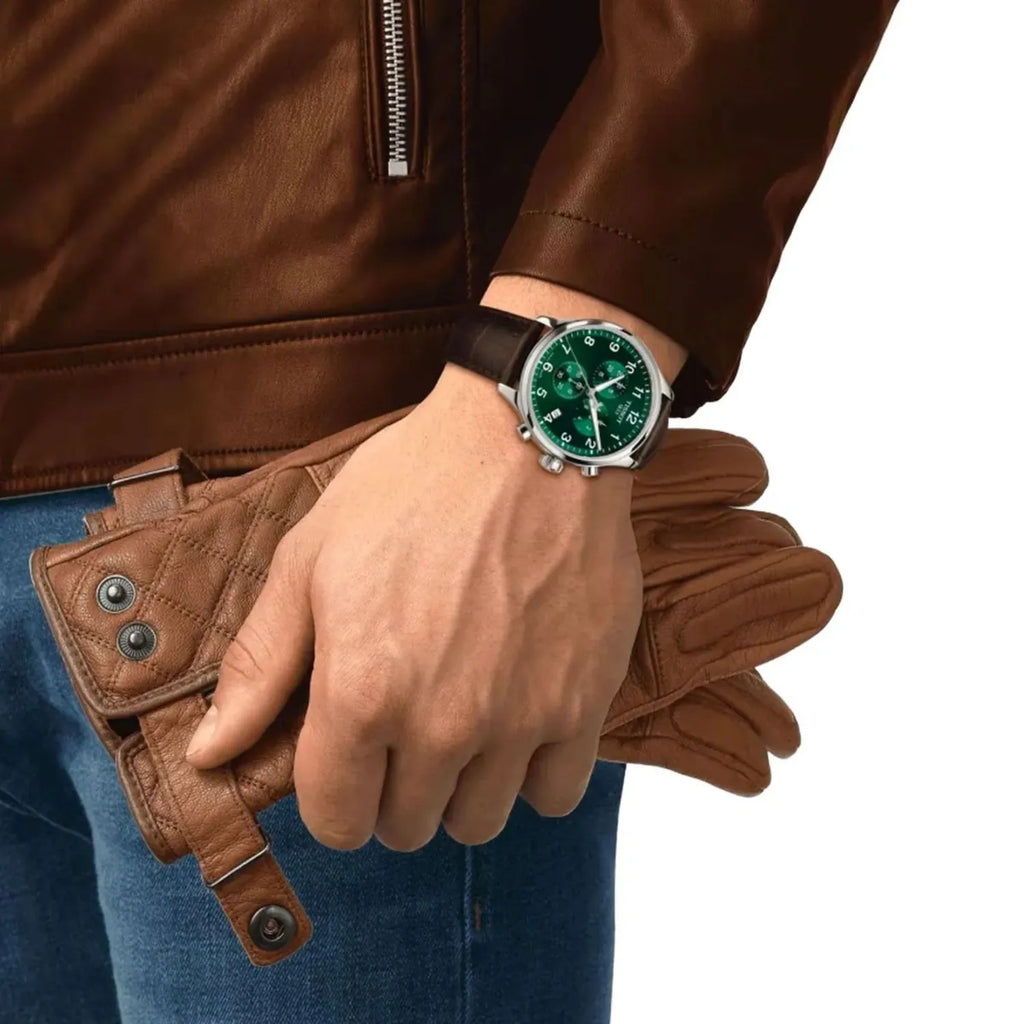 Reloj Tissot XL Cuero Verde T1166171609200