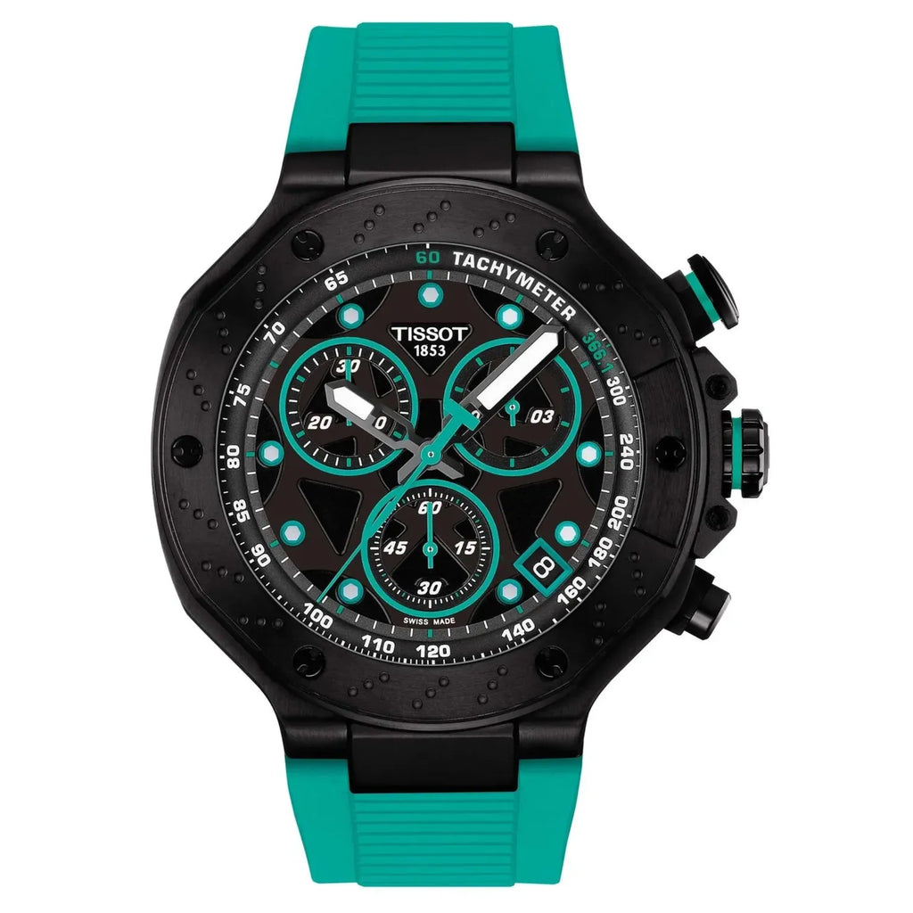 Reloj Tissot T-Race Chrono Verde T1414173705101