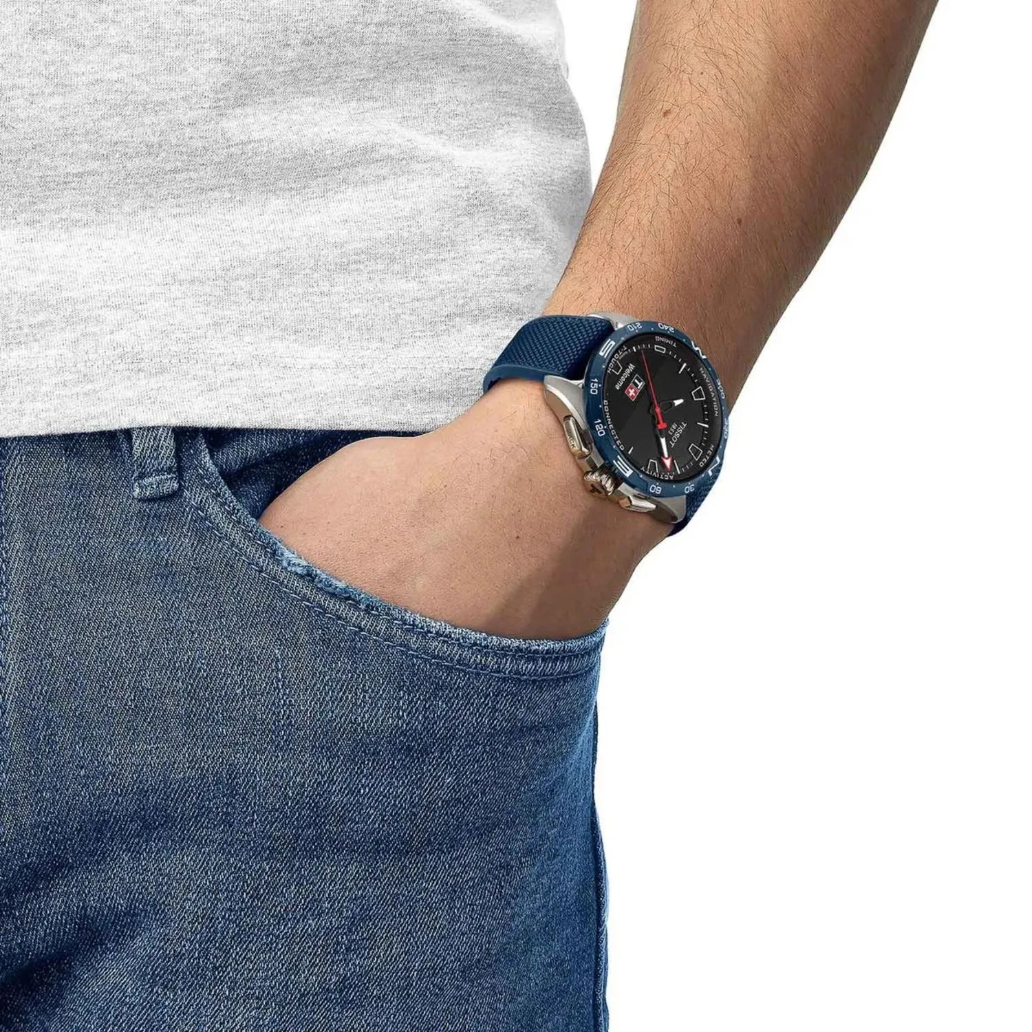 Reloj Tissot T-Touch Connect Solar Verde T1214204705106