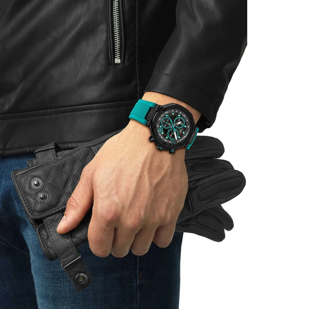 Reloj Tissot T-Race Chrono Verde T1414173705101