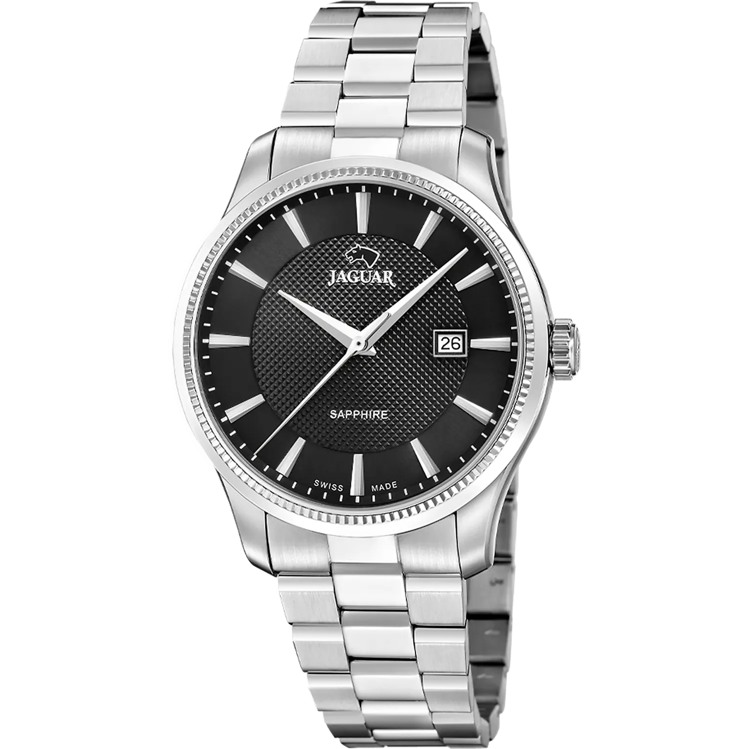 Reloj J1041-5 Jaguar Swiss Hombre Plateado Acamar