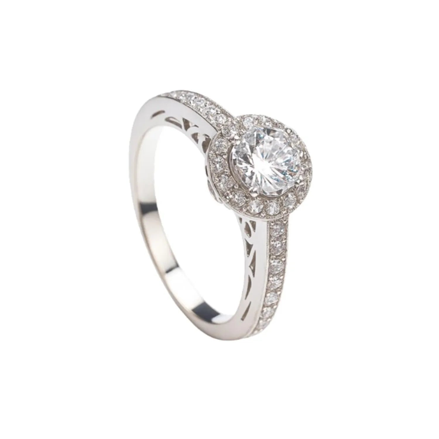 Anillo Roseta Riel Plata 925