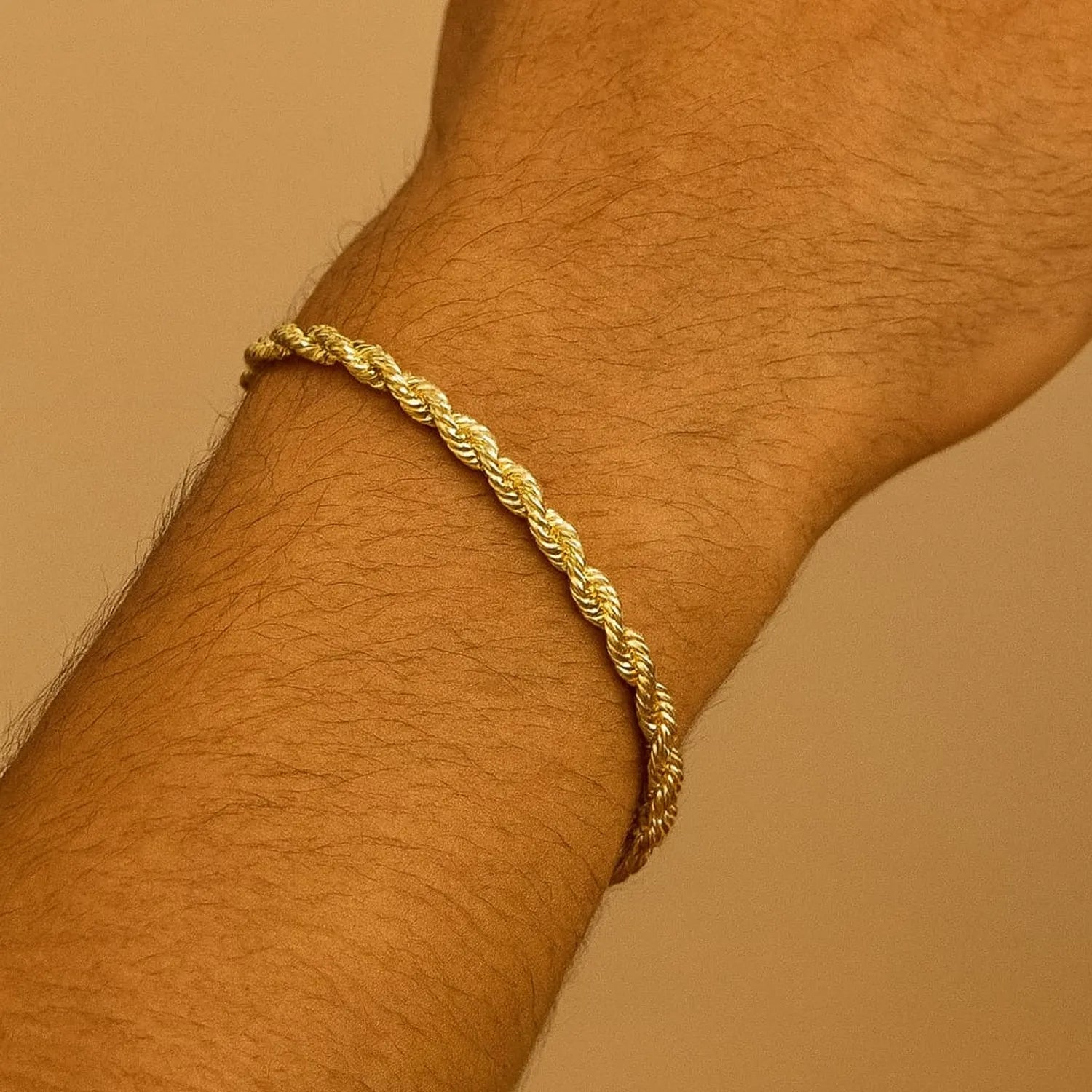 Pulsera Turbillón 21cm Enchapada en Oro de 18k
