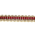 Pulsera Tenis con Doble Riel Enchapada en oro de 18k