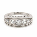 Anillo Vintage Ovalado Plata 925