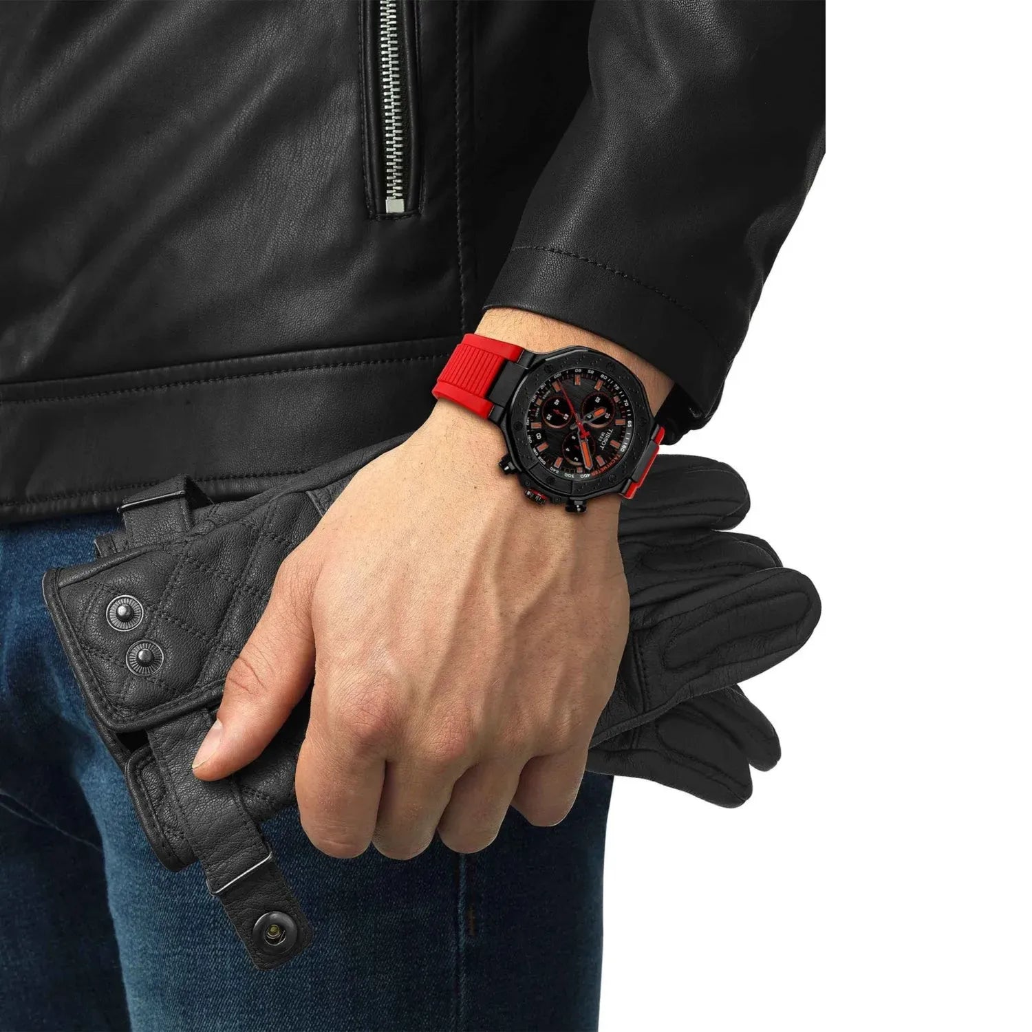 Reloj Tissot T-Race Resina Rojo T1414173706101